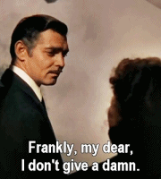 frankly my dear
